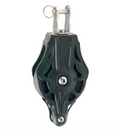 Wichard Single plain bearing block - Sheave 55 - Swivel with clevis & becket - Bosuns Boat