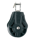 Wichard Single plain bearing block - Sheave 55 - Swivel with clevis - Bosuns Boat