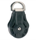 Wichard Single plain bearing block - Sheave 55 - Webbing D ring - Bosuns Boat