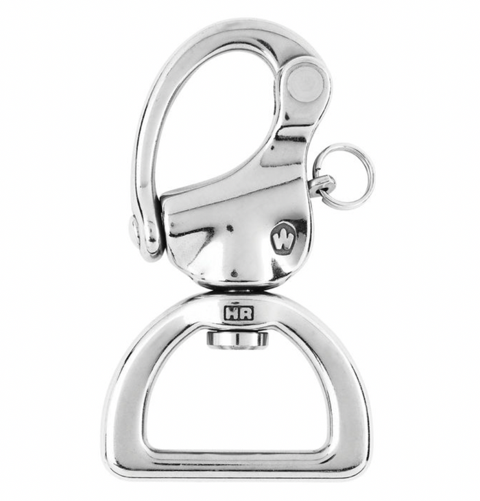 Wichard HR snap shackle - Webbing swivel - Length: 80 mm - Bosuns Boat