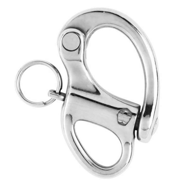 Wichard Snap shackle - With fixed eye - Length: 35 mm - Bosuns Boat