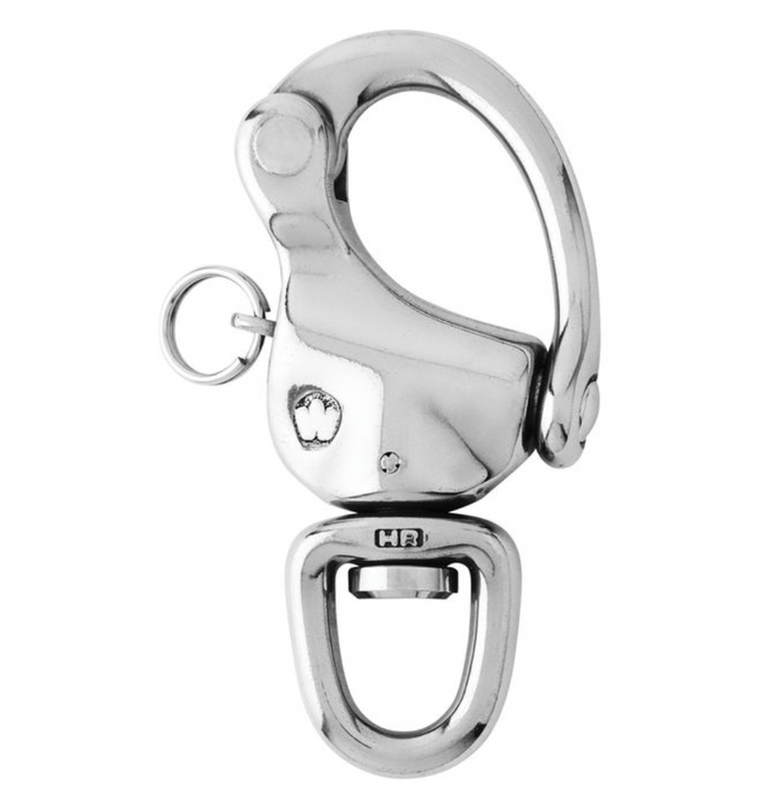 Wichard HR snap shackle - With swivel eye - Length: 70 mm - Bosuns Boat
