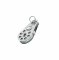 Wichard Stainless steel single block - Alu sheave 24 - For 3 mm wire - Bosuns Boat