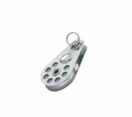 Wichard Stainless steel single block - Alu sheave 70 - For 7 mm wire - Bosuns Boat