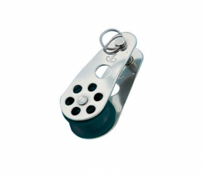 Wichard Stainless steel single block - sheave 18 - Bosuns Boat