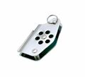 Wichard Stainless steel single block - Sheave 24 - V cleat & becket - Bosuns Boat