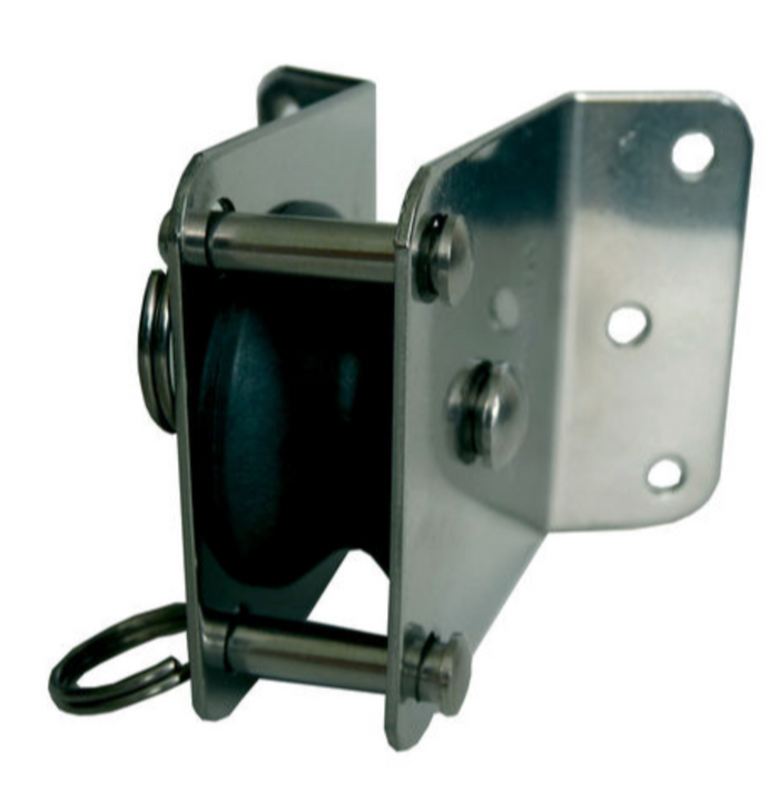 Wichard stainless steel single block - sheave 36 - Removable - Bosuns Boat