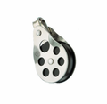 Wichard Stainless steel single block - Sheave 45 - Curved - For land-yacht - Bosuns Boat