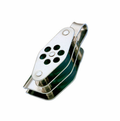 Wichard Stainless steel triple block - Sheave 24 - Shackle becket & V cleat - Bosuns Boat