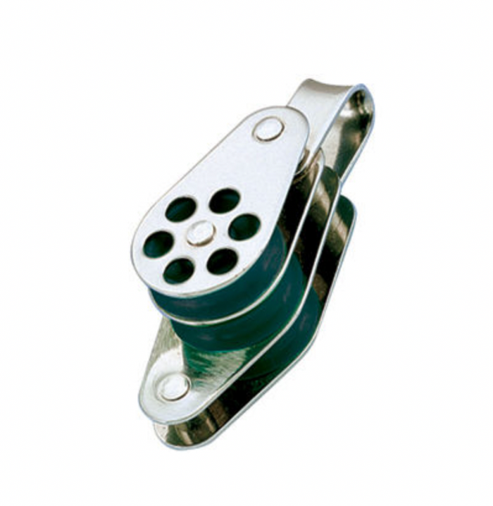 Wichard Stainless steel triple block - Sheave 24 - Shackle & becket - Bosuns Boat