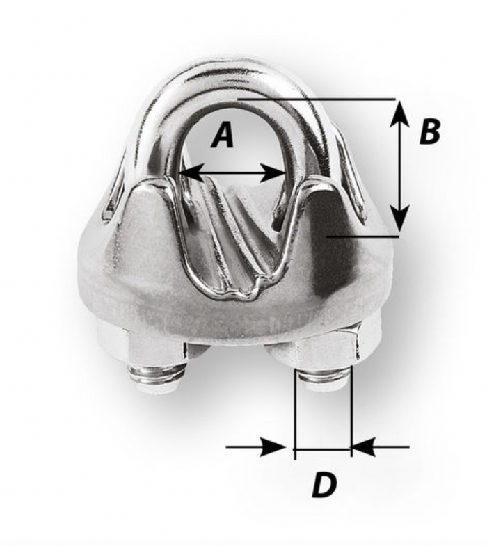 Wichard Wire grip - For wire dia: 3 to 5 mm - Bosuns Boat