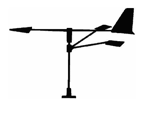 Wind Indicator 200 - Dinghy Modle suits 45-50mm diameter masts - Bosuns Boat