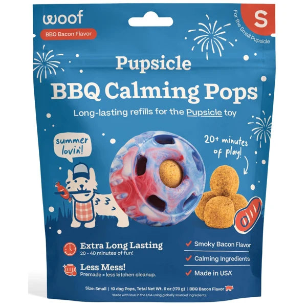Woof Pupsicle BBQ Calming Pops Refill Dog Treats