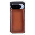 York Leather Google Pixel 10 Case, Burnished Tan - BlackBrook Case
