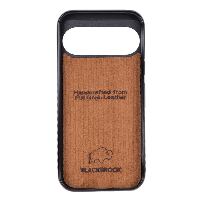 York Leather Google Pixel 10 Pro XL Case, Burnished Tan - BlackBrook Case