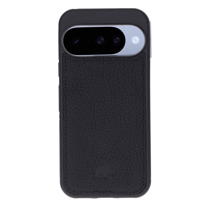York Leather Google Pixel 10 Case, Pebble Black - BlackBrook Case