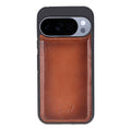 York Leather Google Pixel 10 Pro Case, Burnished Tan - BlackBrook Case