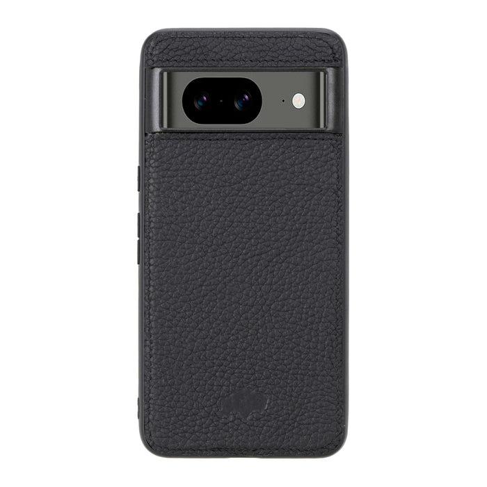 York Leather Google Pixel 8 Case, Pebble Black - BlackBrook Case