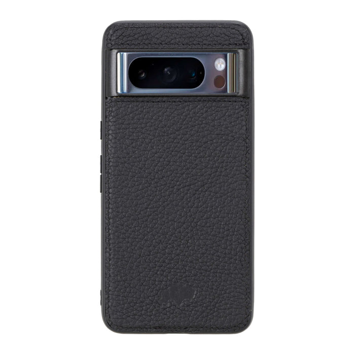 York Leather Google Pixel 8 Pro Case, Pebble Black - BlackBrook Case