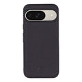 York Leather Google Pixel 9 Case, Pebble Black - BlackBrook Case