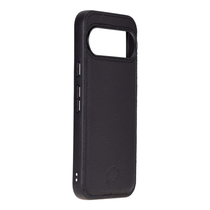 York Leather Google Pixel 9 Pro XL Case, Pebble Black - BlackBrook Case