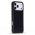 York Leather iPhone 18 Pro MagSafe Case, Rustic Black - BlackBrook Case
