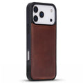 York Leather iPhone 18 Pro Max MagSafe Case, Saddle Brown - BlackBrook Case