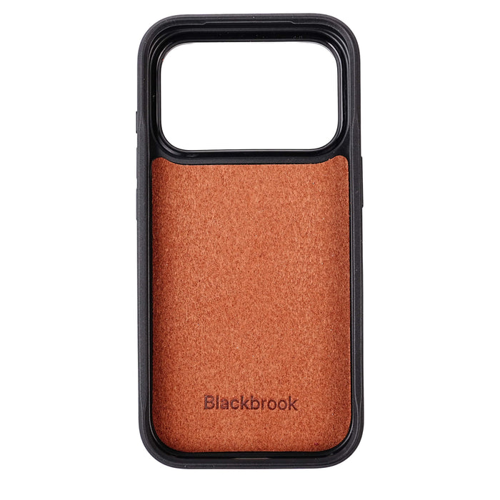 York Leather iPhone 18 Pro Max MagSafe Case, Burnished Tan - BlackBrook Case