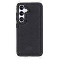York Leather Samsung S24 Case, Pebble Black - BlackBrook Case