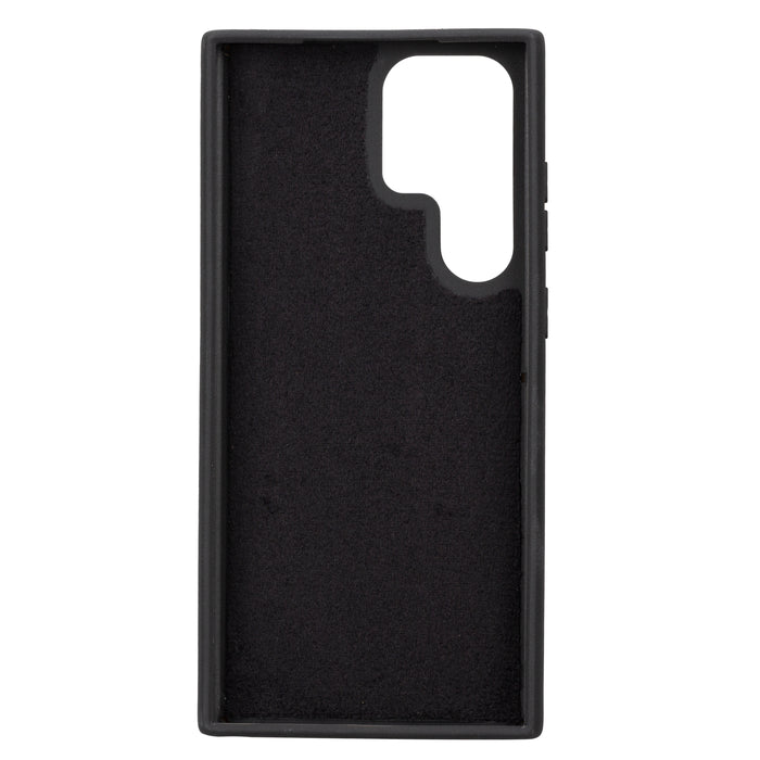 York Leather Snap-On Case - Galaxy S24 Plus, Pebble Black - BlackBrook Case