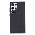 York Leather Samsung S24 Ultra Case, Pebble Black - BlackBrook Case