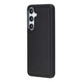 York Leather Samsung S25 Plus Case, Pebble Black - BlackBrook Case
