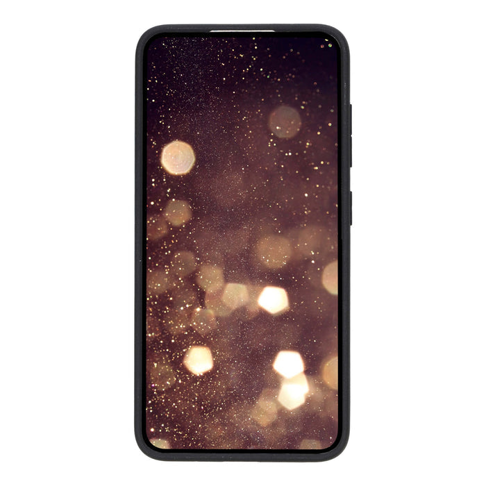York Leather Snap-On Case – Galaxy S25 Plus, Pebble Black - BlackBrook Case