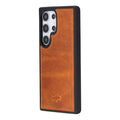 York Leather Samsung S25 Ultra Case, Golden Brown - BlackBrook Case