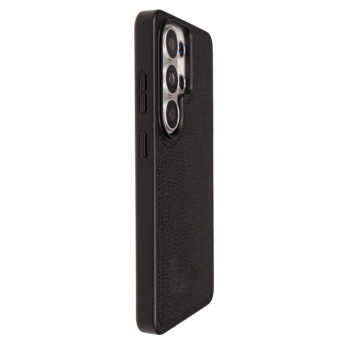 York Leather Samsung S26 Ultra Case, Pebble Black - BlackBrook Case