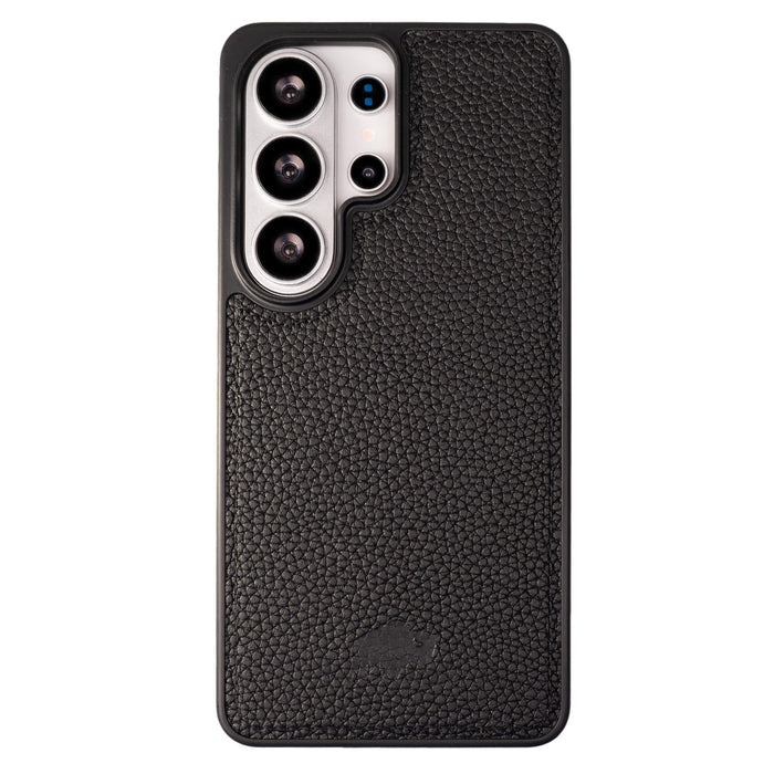 York Leather Samsung S26 Ultra Case, Pebble Black - BlackBrook Case
